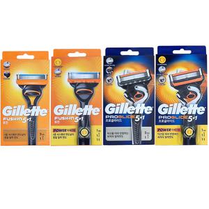 질레트 퓨전/퓨전파워/프로글라이드면도기/선택
