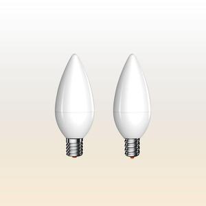 [XB66KJO7]LED촛대구 5W 유백 샹들리에전구 E14 E17