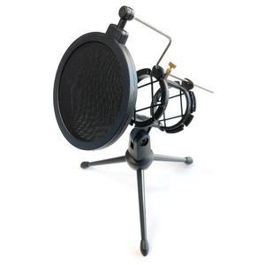 [XBG1M65K]데스크마이크스탠드 팝필터 삼각대형