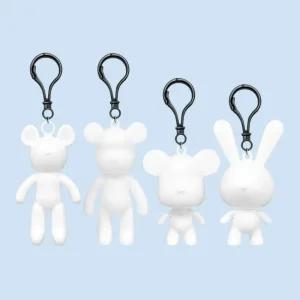 곰돌이 키링 만들기 푸어링 아트 무지 베어 DIY 만들기 미술 교구 재료