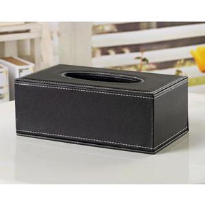 [RGM0293U]모던 가죽 휴지케이스 사각 갑 티슈커버 블랙