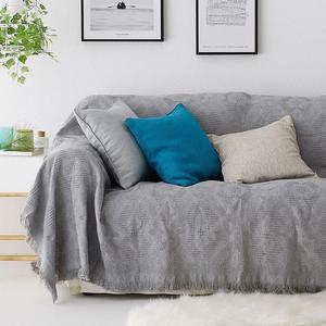 [RGKNP2R7]북유럽 쇼파커버 담요 러그 그레이 180x340