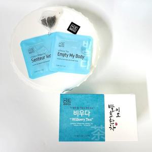 이도발효한차 비우다 12티백 다이어트 차 유기농 제주조릿대잎 뽕잎 연잎 귤껍질