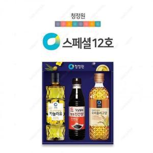 [XBI96832_47]카놀라유 청정원 선물세트 참치세트 스페셜12호