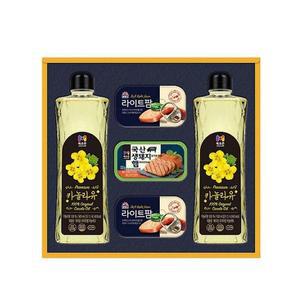 [XBII220L_47]설 명절 거래처 식용유 선물세트 설선물
