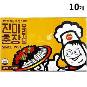[XBK22L0L_47]춘장 진미 300g X10 중식춘장 중국집춘장