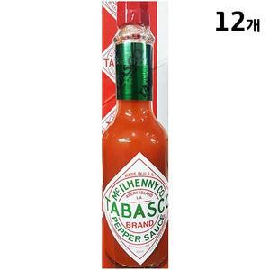 [XBJ70978_47]타바스페퍼소스 오뚜기 60ml X12 타바스코소스