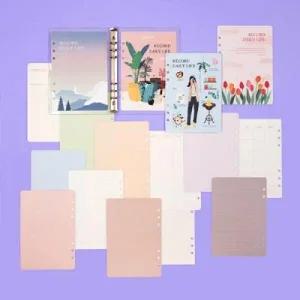 [보리보리/아트박스 POOM]아트박스/아르디움 DIY A5 6공 다이어리 세트