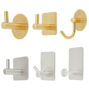 무타공 접착식 옷걸이 다용도걸이 모음 스텐 골드 실버