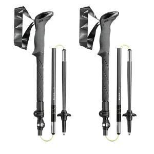 레키 마카루 FX TA 초경량 5단 접이식 등산스틱 1세트 등산지팡이