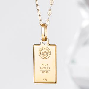 14K 18K 목걸이 45cm 골드바 여성 패션 핑크골드 금목걸이