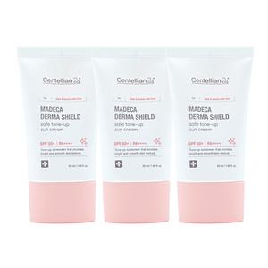 센텔리안24 마데카 더마 쉴드 세이프 톤업 선크림 50ml (SPF50+) 3개