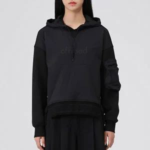 [오프로드][OFFROAD] 여성 우븐배색 후드티_5J65305