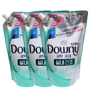 다우니 세탁세제 실내건조 리필 1.4Lx3개