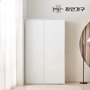 장인가구 코라 슬라이딩 옷장 행거형 1200