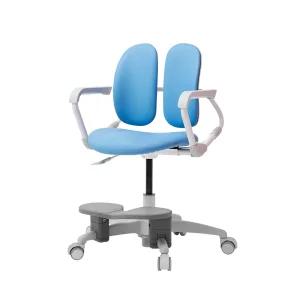 듀오백 밀키 초등학생 어린이 의자(발받침+스탑캐스터)