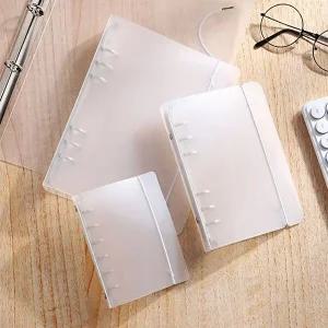 [조르지오]호사 심플 스크랩 A5 6공 반투명 바인더 커버