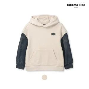 [대구백화점] [레노마키즈]레이어드 셔츠 후드 기모 맨투맨(R2442T124)