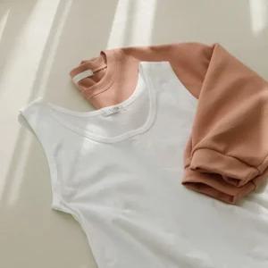 [엘리시아] 30% 할인 특가 [MADE] 만능 루즈 레이어드 나시 T