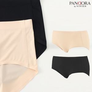 비비안 심리스팬티 노라인팬티 무봉제팬티 삼각 스킨 블랙