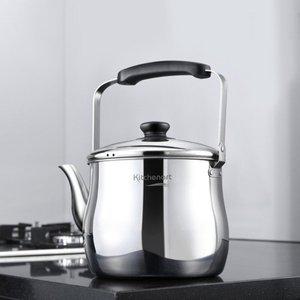 [기타]키친아트 스텐주전자 들통형 보리차 난로 물주전자 3리터