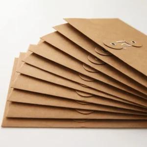 크래프트 종이 편지 봉투 (10장) 크라프트 무지 예쁜봉투 편지봉투 서류봉투