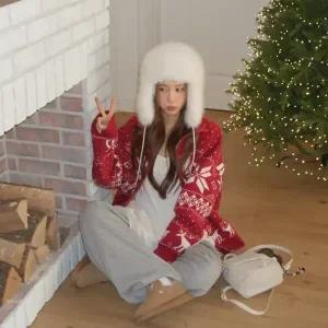 [제작/빅사이즈]이블렛 리헤브 노르딕 투웨이 니트 가디건 제이스타일