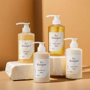 [4SET] 먼스앤데이즈 르 부케(플로럴향) 풀 세트(샴푸500ml+컨디셔너500ml+바디워시500ml+바디로션500ml)