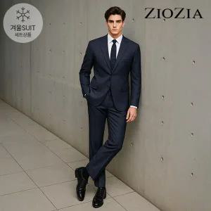 [지오지아][지오지아] 네이비 섀도우 글렌체크 정장세트 (ABC4SB1205_ABC4SP1205_NV