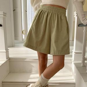 여자 FW 핫팬츠 골덴 편한 면원단 반바지