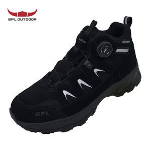 BFL 발편한 트레킹화 천연가죽 방수 남성 등산화 TR99BK-M21