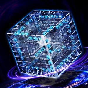 과학교구용품MFJS MeiLong 7M 및 7X7 V2 슈퍼 자석 감각 매직 큐브, Meilong 7x7, 신상 2.0 업그레이드, 63