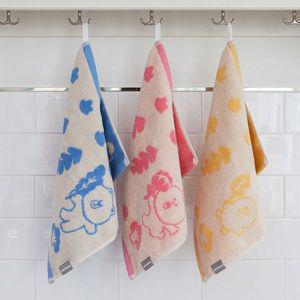 라인프렌즈 핸드타올 페이스 고리수건 어린이집 캐릭터 주방타올