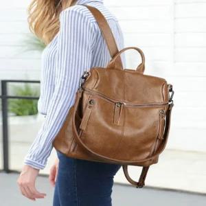 소가죽 수입 백팩