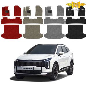 2025 더뉴 스포티지 NQ5 코일매트 1열+2열+트렁크 풀세트 카매트 하이브리드 가솔린 LPG 용품