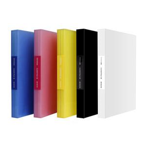 킹짐 A4 클리어 화일 186 60P 5컬러 파일 문서 인덱스 슬림 파일철 서류