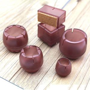 장바9니 실리콘 의자발커버 4P 층간소음 미끄럼방지