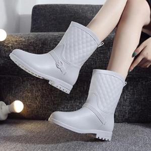 [BZJKDGCB_4B]장마철 여자 미들부츠 여성장화 레인17