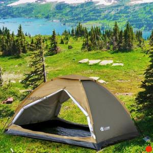 조아캠프 경량 텐트 돔형 2-3인 캠핑 백패킹 브라운