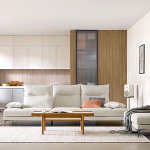 [스툴무료][자코모] 어보브 스윙 4인 기능성 젠위브 패브릭 소파+스툴+쿠션3개