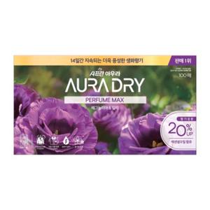 아우라 드라이시트 퍼퓸맥스 매그놀리아 릴리 100매