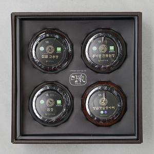 한우 소고기 고추장 + 황태 고추장 + 쌈장 + 양념 깻잎 장아찌 선물세트 소고기 볶음