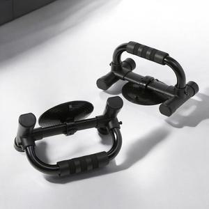 [KGPQFHUE_4B]흡착식 푸쉬업바 푸쉬업그립 (블랙+블랙)