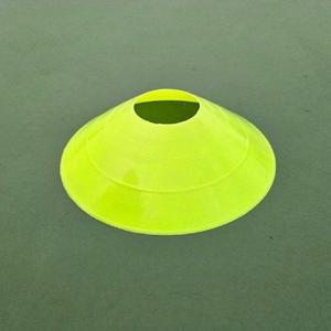 [HYIJPZON_4B]축구훈련용품 마커 형광녹색 트레이닝 접시콘