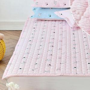 [BZJKQBCJ_4B]해피퍼피 시어서커 침구세트 카페트 SS 핑크