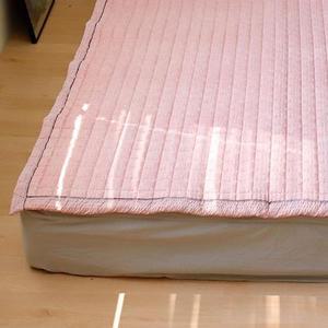 [HYIJPZW4_4B]나플나플 시어서커 침구 카페트 Q 핑크