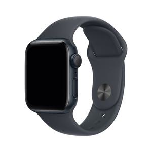 애플워치 SE 2세대 2024년형 GPS 40mm 미드나이트 알루미늄 미드나이트 스포츠밴드 (S/M) MXE73KH/A S_B