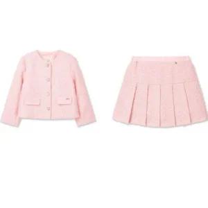 [대구백화점] [페리미츠] 여아 하트 자켓 스커트 상하복 세트(P2511J057/S682)