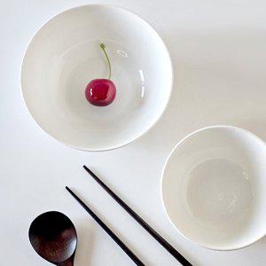 [베스트데코]올하이트 도자기 공기대접8p세트 밥그릇 국그릇 모던 심플