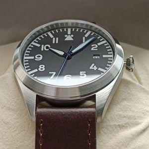남자 여성 손목 시계 파일럿 에비에이터 자동 Reloj Flieger 타입 B A 기계식 Piloto Aviador Fliegheruhr